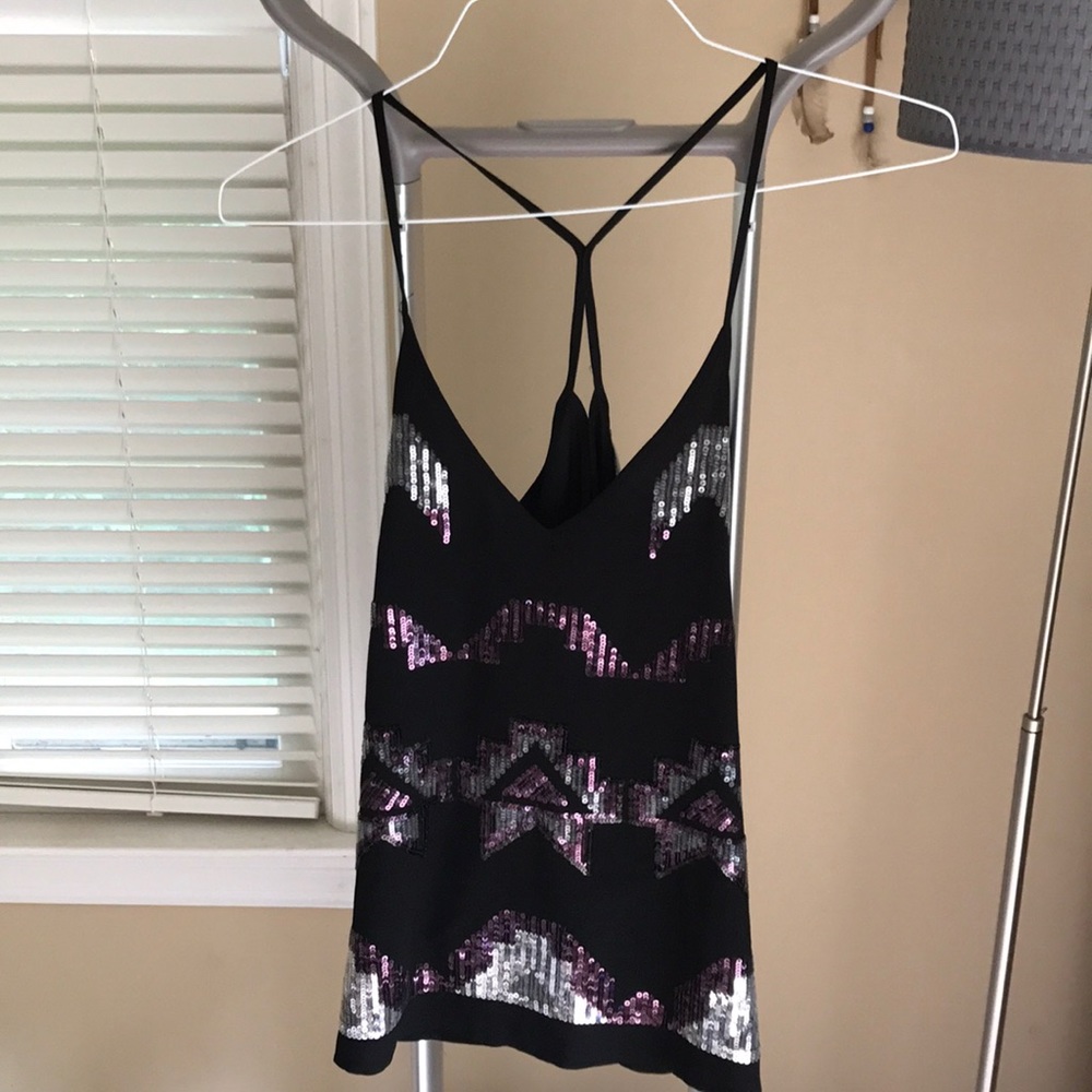Sequin Tank Top - Picture 2 of 4